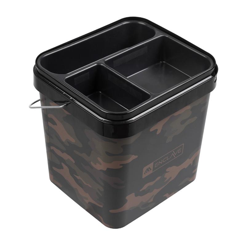 Bacia Interior para Balde Quadrado Enclave Camo – Organização Perfeita