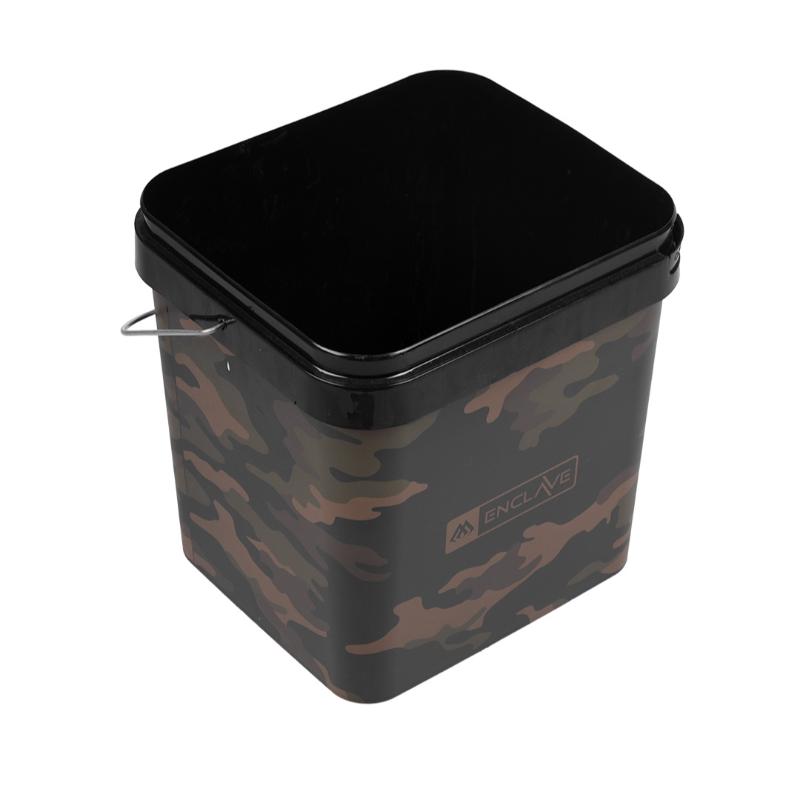 Balde Quadrado Classic BaitNow (10L / 17L) – Robustez e Praticidade para a tua Engodagem