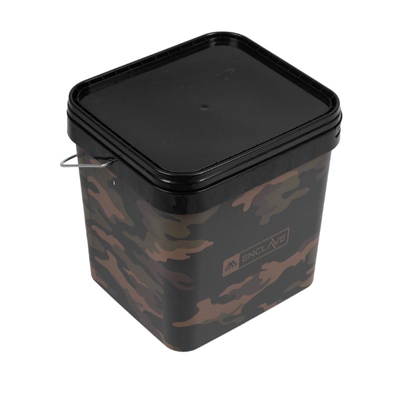 Balde Quadrado Classic BaitNow (10L / 17L) – Robustez e Praticidade para a tua Engodagem