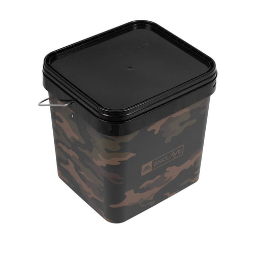 Balde Quadrado Classic BaitNow (10L / 17L) – Robustez e Praticidade para a tua Engodagem