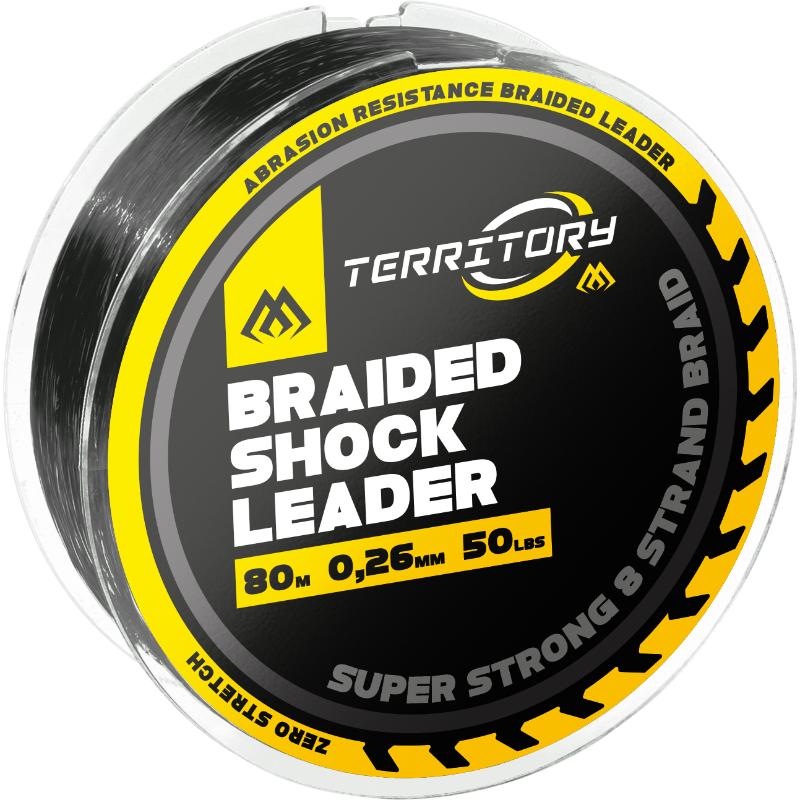 SHOCK LEADER - BRAIDED SHOCK LEADER 60lbs/0.30mm/80m