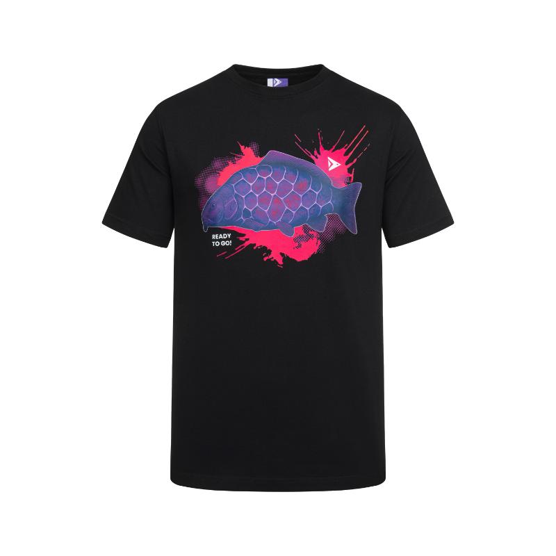 T-Shirt BaitNow Ready To Go Black – Estilo, Conforto e Paixão pela Pesca