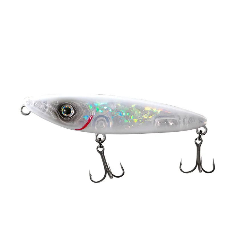 passeante fishus espetit com rattling 7cm 6.8g na cor White n Flash