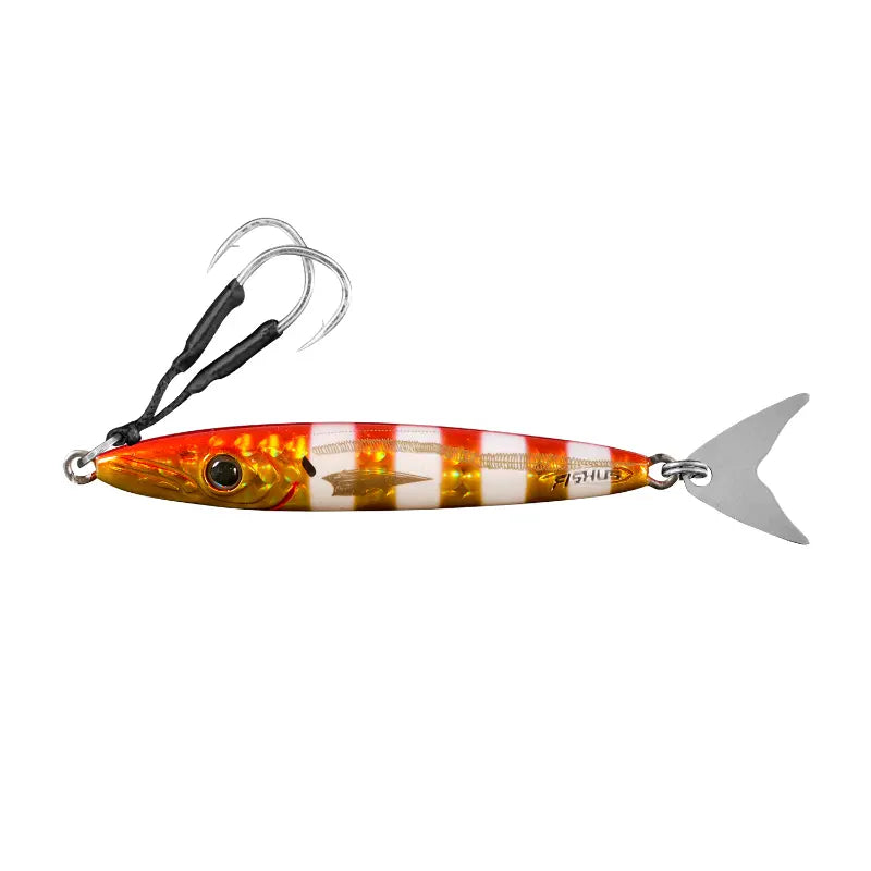 Fishus Espejig 40mm 7g | Micro Jig para Light Game e Spinning Ligeiro