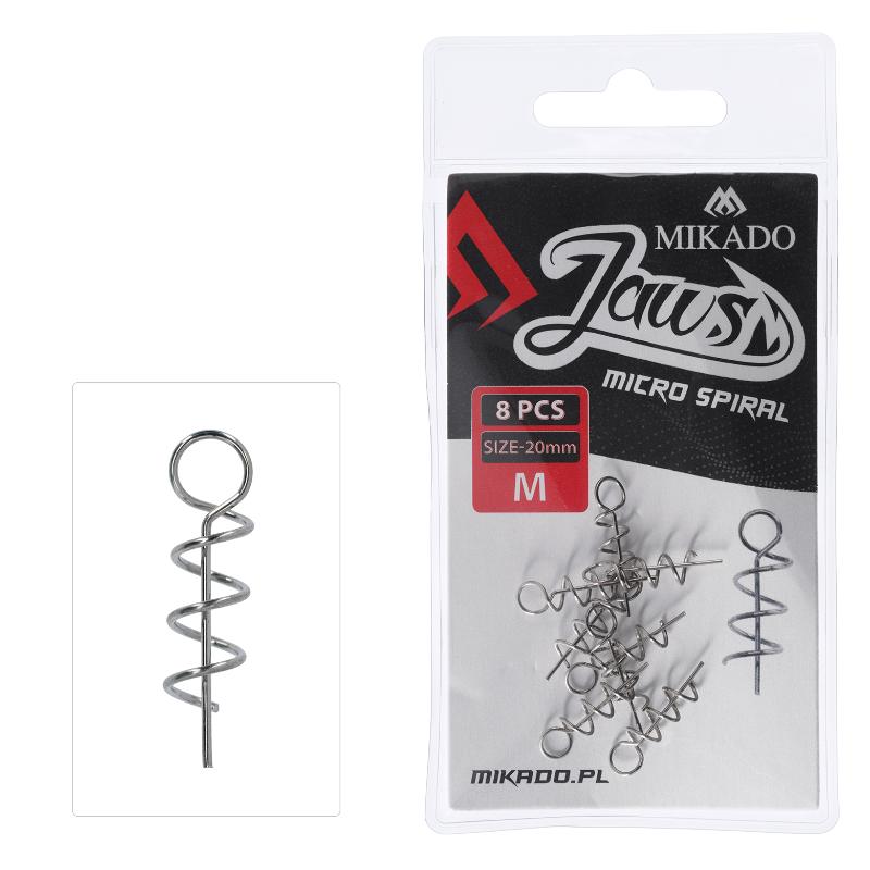 Micro espirais p/vinis AWS MICRO SPIRAL - 8 unidades