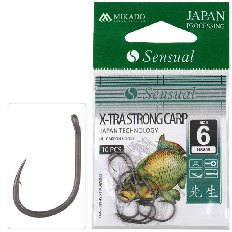 Anzol - SENSUAL - X-TRA STRONG CARP DB - 10 pcs.