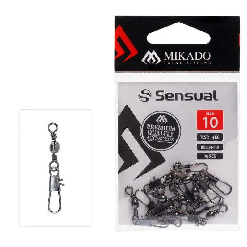 Swivel Barril com Safety Snap BN