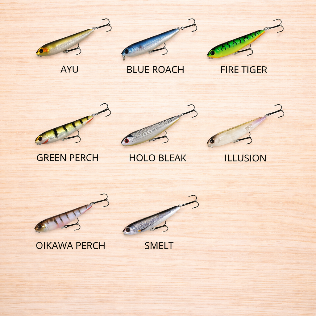 Mikado WOBBLER MFT DOG - 75mm/8g Flutuante