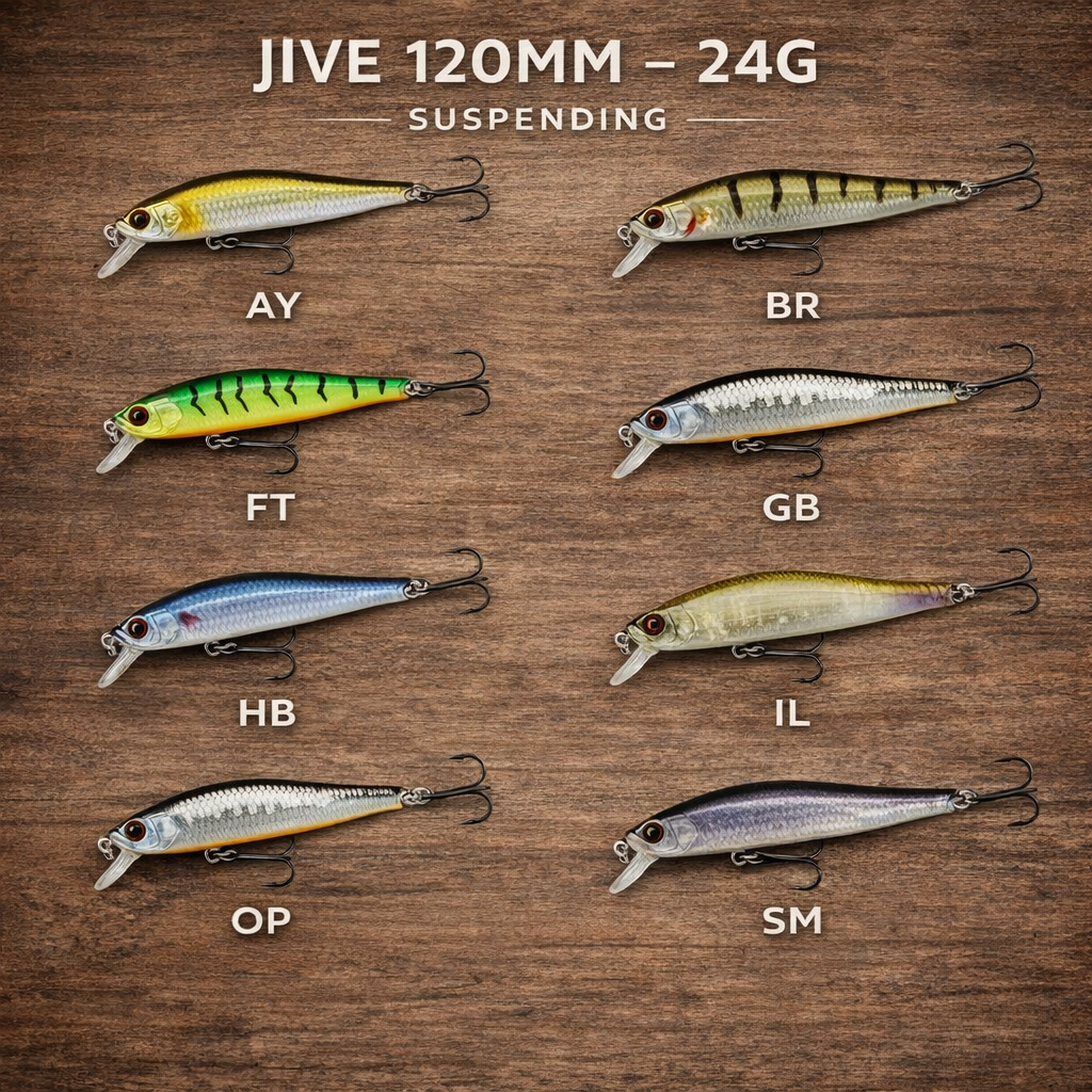 Mikado WOBBLER JIVE - 120mm/24g Suspenso