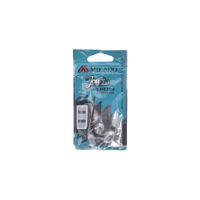 JIG HEAD - JAWS STINGER EYE 8/0 BN - 3 pcs.
