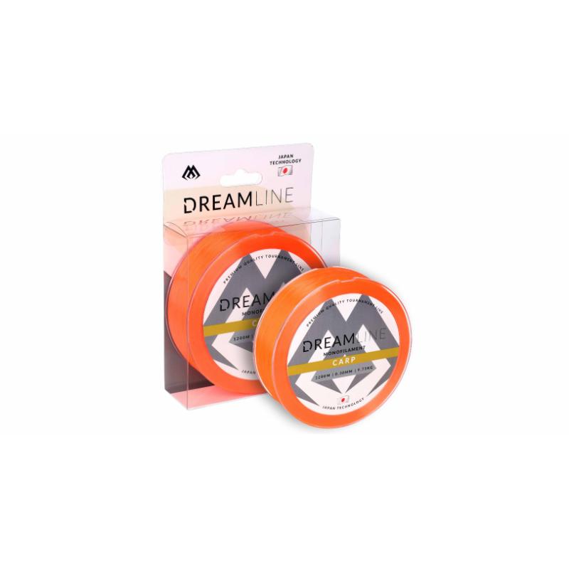 DREAMLINE CARP - 0.30mm/9.73kg/1200m - FLUO Laranja