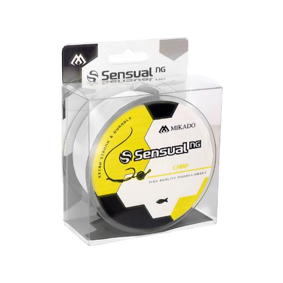 SENSUAL N.G. CARP 0.38mm/25kg/600m - TRANSPARENTE