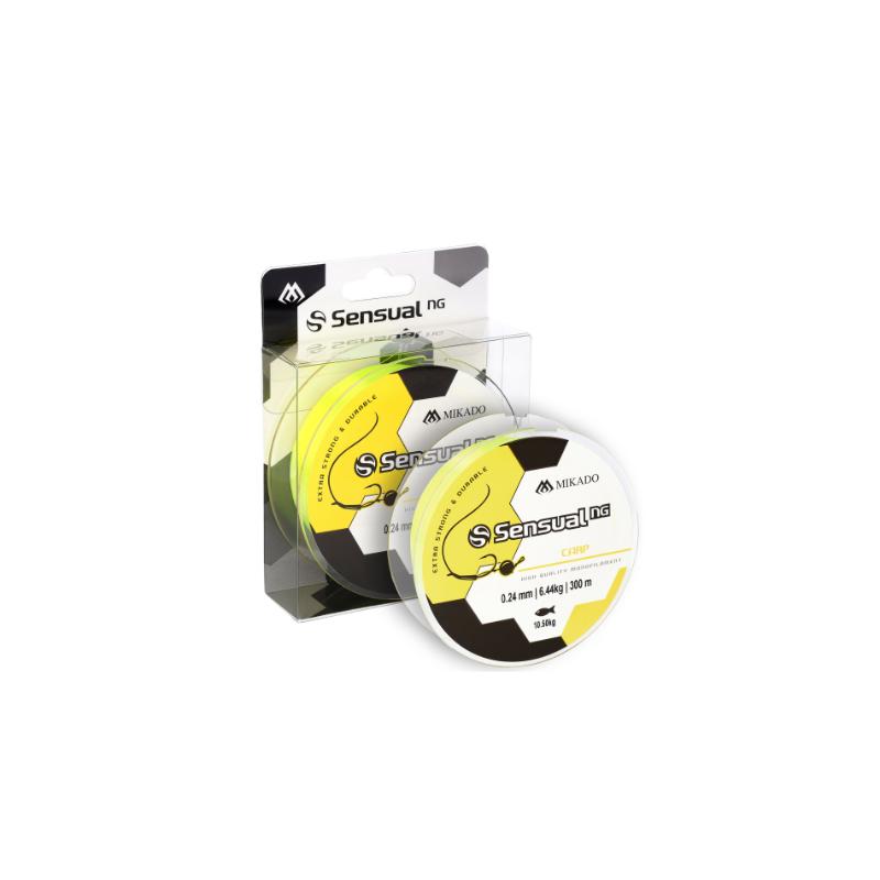 SENSUAL N.G. CARP 0.45mm/30kg/300m - Amarelo