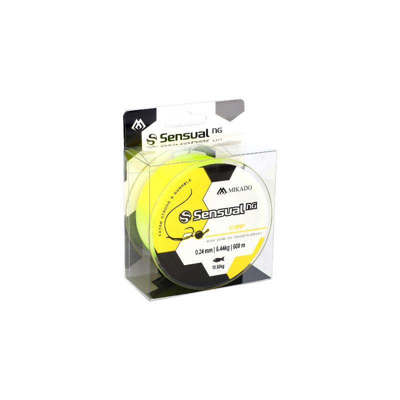 SENSUAL N.G. CARP 0.38mm/25kg/600m - Amarelo