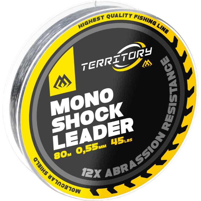 TERRITORY SHOCK LEADER 45lbs/0.55mm/80m - VERDE