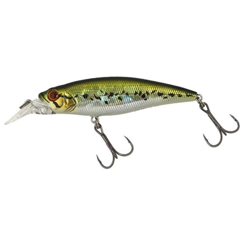 Amostra artificial Owner Rip'n Minnow 80 SP suspending para spinning e predadores cor 13