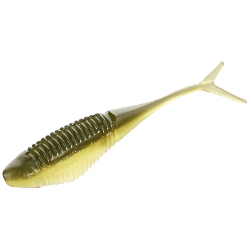 Amostra de vinil Mikado Fish Fry 8cm cor 341 para drop-shot e spinning