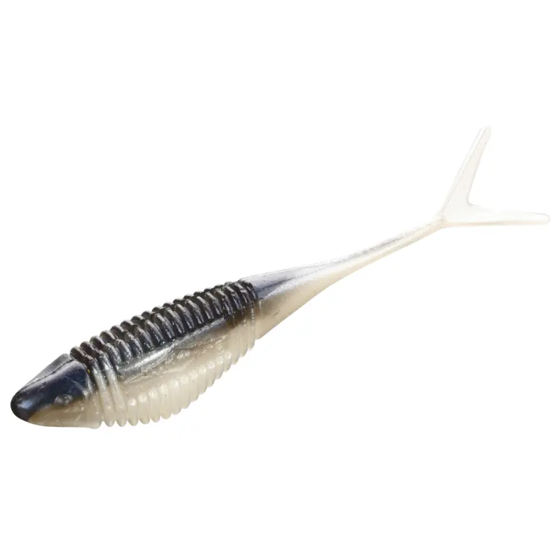 Amostra de vinil Mikado Fish Fry 8cm cor 351 para drop-shot e spinning