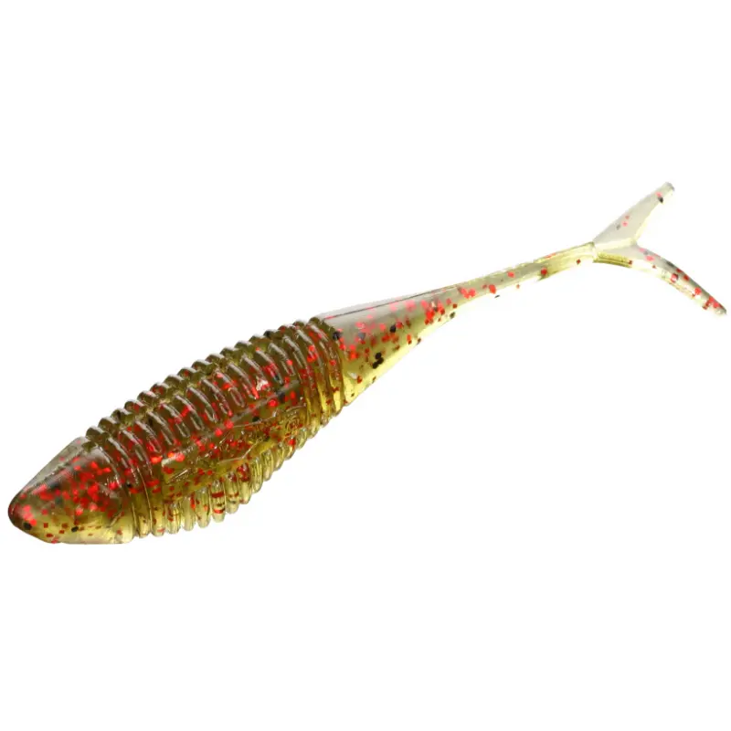 Amostra de vinil Mikado Fish Fry 8cm cor 358 para drop-shot e spinning