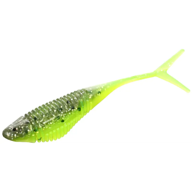 Amostra de vinil Mikado Fish Fry 8cm cor 359 para drop-shot e spinning