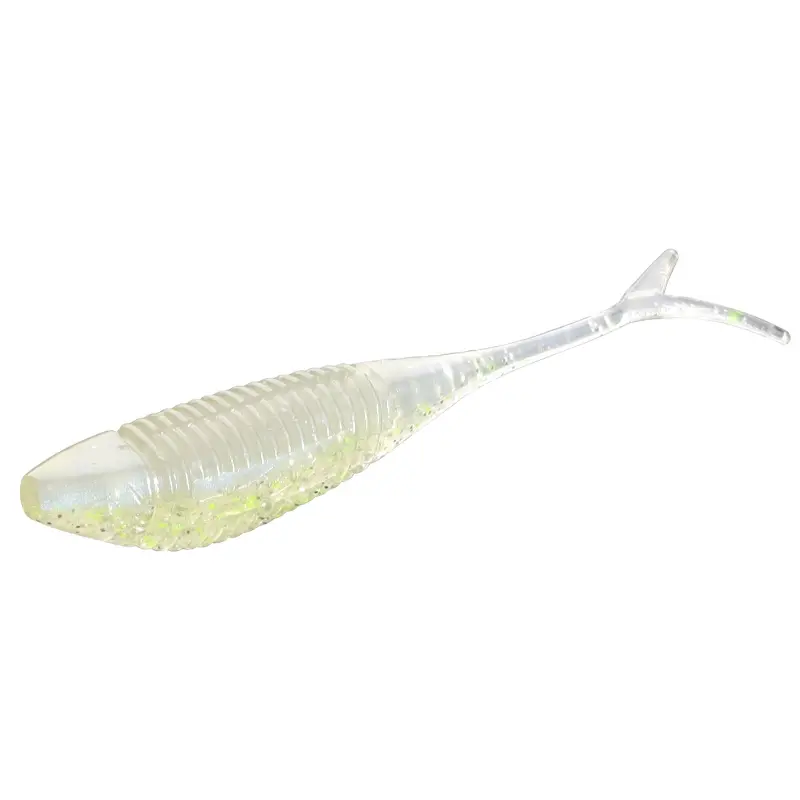Amostra de vinil Mikado Fish Fry 8cm cor 381 para drop-shot e spinning
