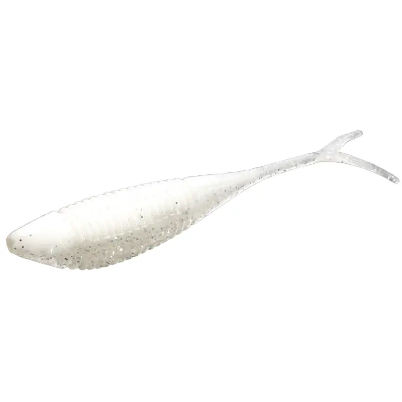 Amostra de vinil Mikado Fish Fry 8cm cor 382 para drop-shot e spinning