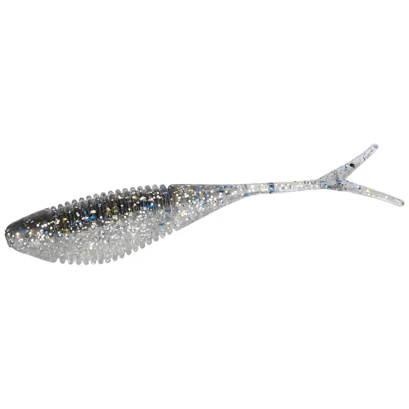 Amostra de vinil Mikado Fish Fry 8cm cor 564 para drop-shot e spinning