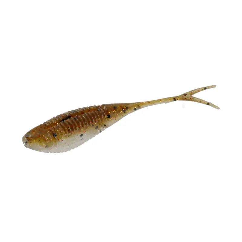 Amostra de vinil Mikado Fish Fry 8cm cor 573 para drop-shot e spinning
