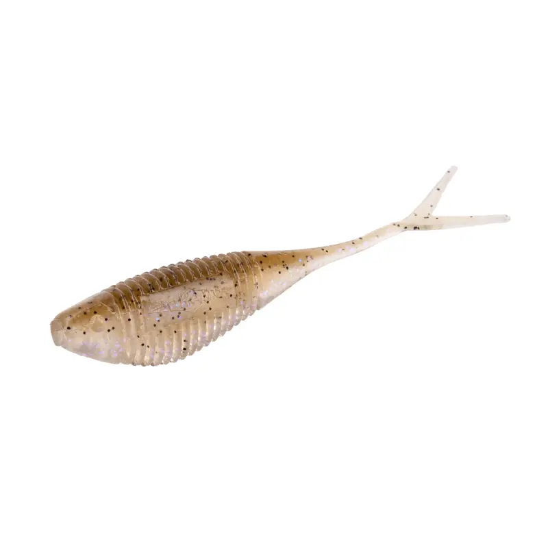 Amostra de vinil Mikado Fish Fry 8cm cor Electric para drop-shot e spinning