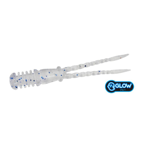 Amostra de vinil DUO Tetra Works Burny para pesca LRF e Ajing soft bait micro finesse cor S504