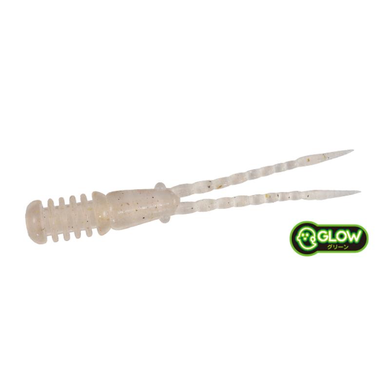 Amostra de vinil DUO Tetra Works Burny para pesca LRF e Ajing soft bait micro finesse cor S505