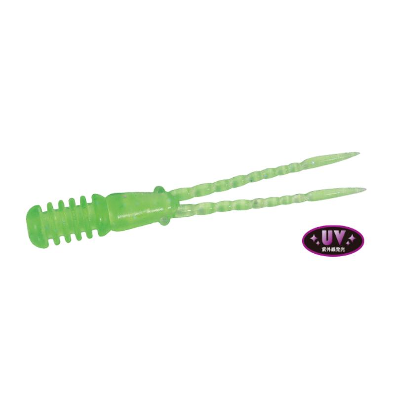 Amostra de vinil DUO Tetra Works Burny para pesca LRF e Ajing soft bait micro finesse cor S506