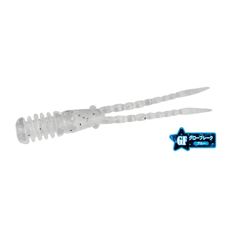 Amostra de vinil DUO Tetra Works Burny para pesca LRF e Ajing soft bait micro finesse cor S511