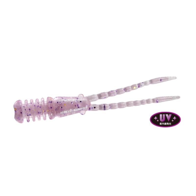 Amostra de vinil DUO Tetra Works Burny para pesca LRF e Ajing soft bait micro finesse cor S524