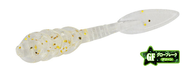 Amostra de vinil DUO Tetra Works Chop para pesca LRF e Ajing soft bait cor S512