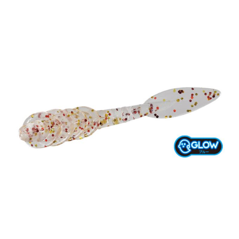 Amostra de vinil DUO Tetra Works Chop para pesca LRF e Ajing soft bait cor S526
