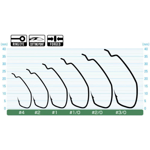Anzol Owner 5133 Down Shot Offset - Anzol para Drop Shot