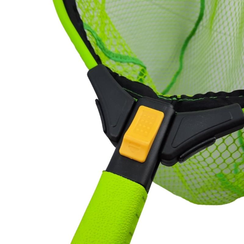 Camaroeiro Flutuante Katx Predator Folding Rubber 50x40cm com rede de borracha