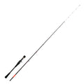 Cana Misaki Tataki CMTK20 de 2,00 m, configuração casting até 120 g e componentes Fuji, apresentada em duas secções