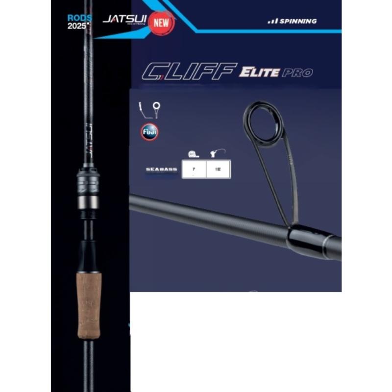 JATSUI CLIFF ELITE PRO S702M SEABASS  28gr