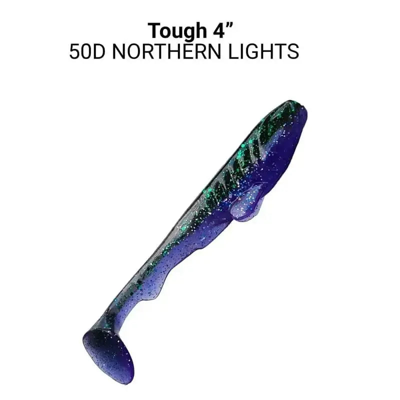 Crazy Fish Tough 10cm cor 50d - Amostra siliconada para spinning de lucioperca