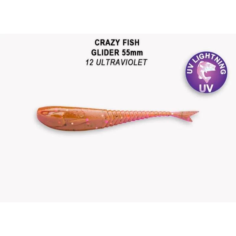 Crazy Fish Glider 5.5cm  pack de 10 unidades
