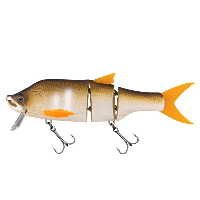 Amostra swimbait Fishus Cerberus Lite em cor AY Ayu para pesca de predadores em águas interiores e costeiras