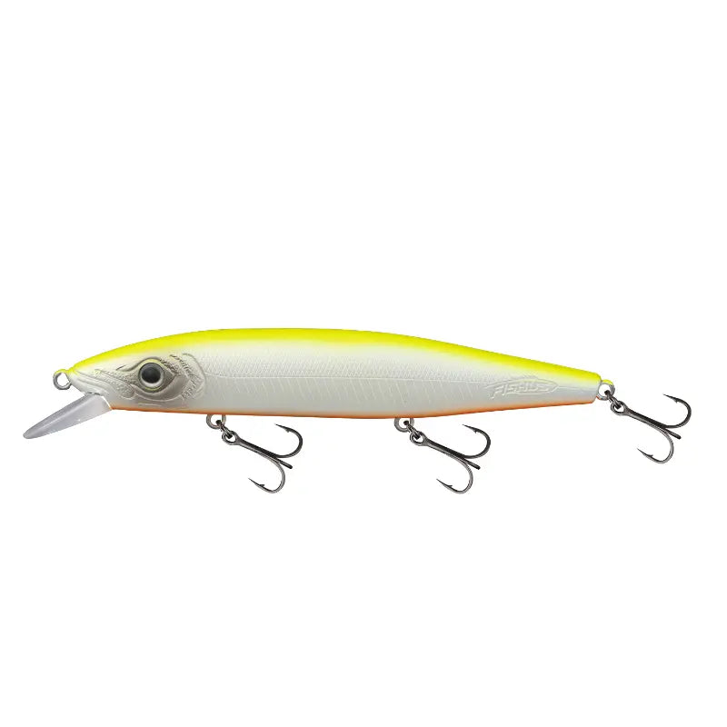 Amostra Fishus Espetit Blitz 11cm cor Chartreuse para spinning.