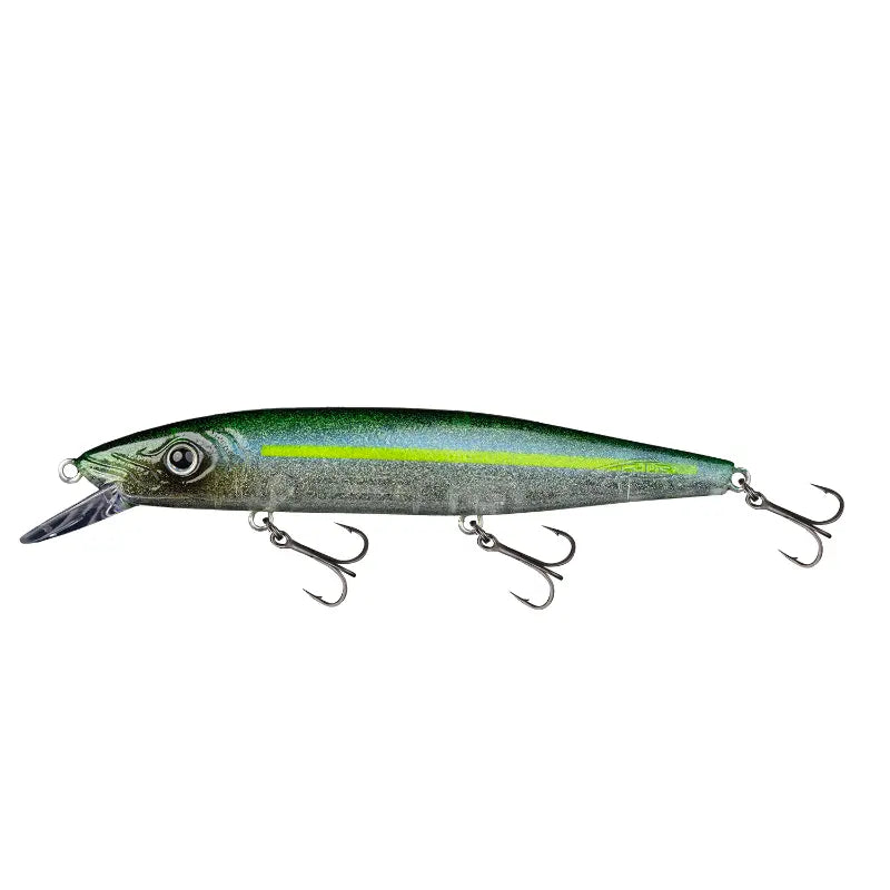 Amostra Fishus Espetit Blitz 11cm cor Magic Shad para pesca de spinning.