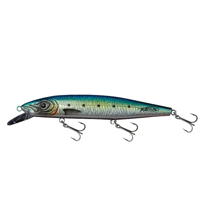 Amostra Fishus Espetit Blitz 11cm cor Sardine, imitador de sardinha.