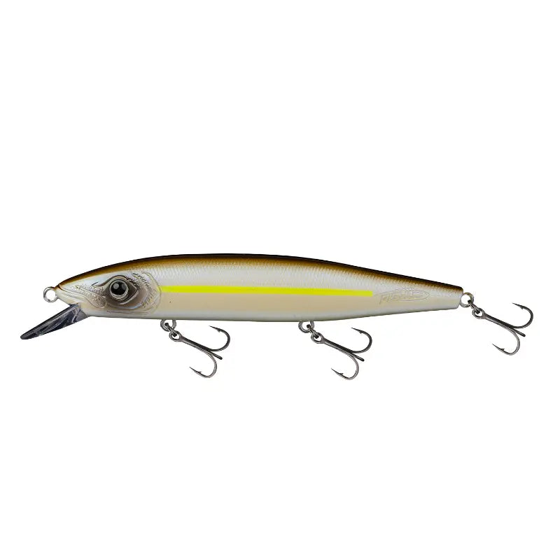 Amostra Fishus Espetit Blitz 11cm cor Sexy Shad, isca de alta visibilidade.