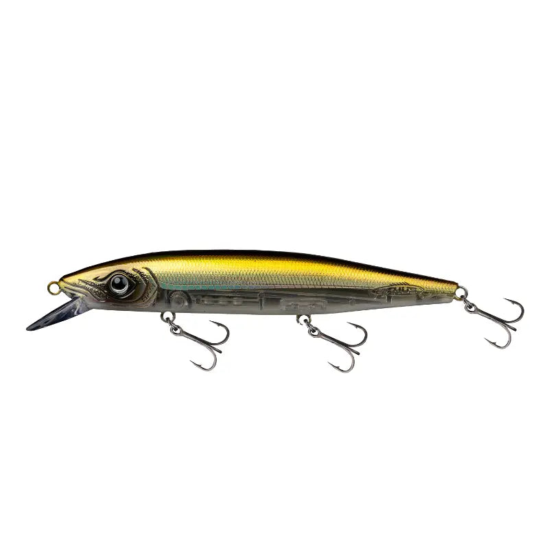 Amostra Fishus Espetit Blitz 11cm cor Tennessee Shad para predadores.