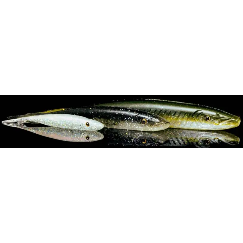 Fishus Espetit Soft Jerk de 10cm e 5g para pesca em Spinning