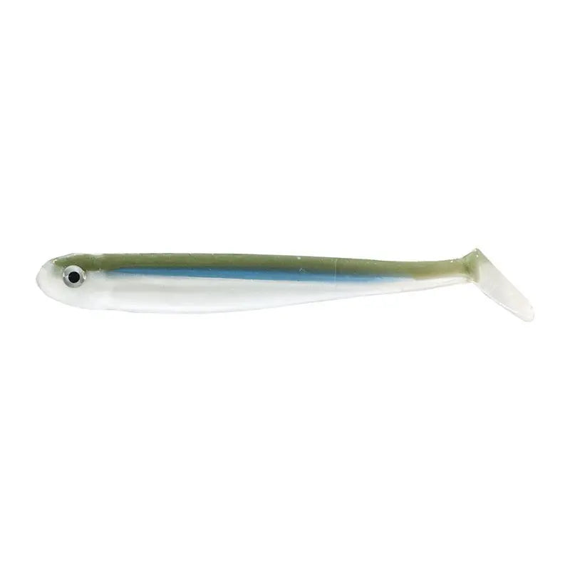 Amostra flexível Fishus Soft Max 7.5cm cor 2 para spinning costeiro
